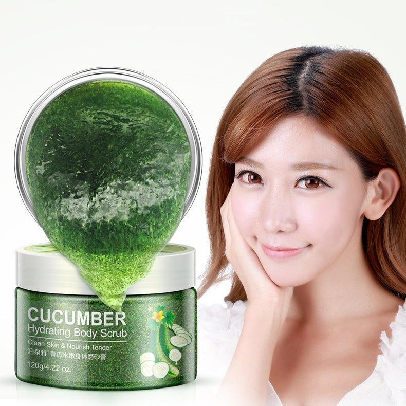 Cucumber Skin Peels and Facial Scrub