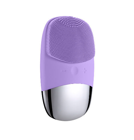 Electric Mini Silicone Facial Cleansing Brush and Skin Massager