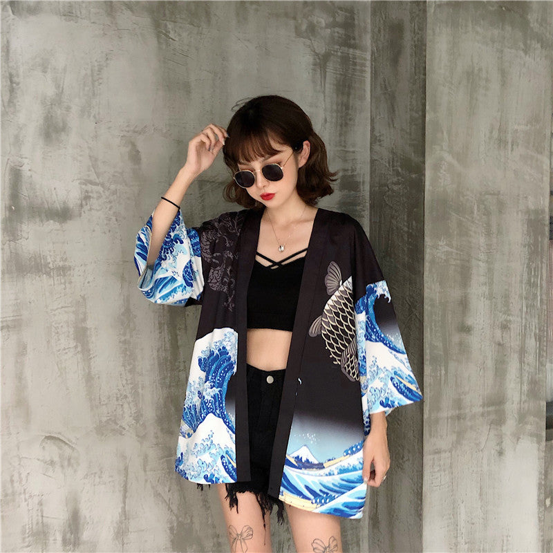 Thin Cotton-Blend Sun Protection Shirt