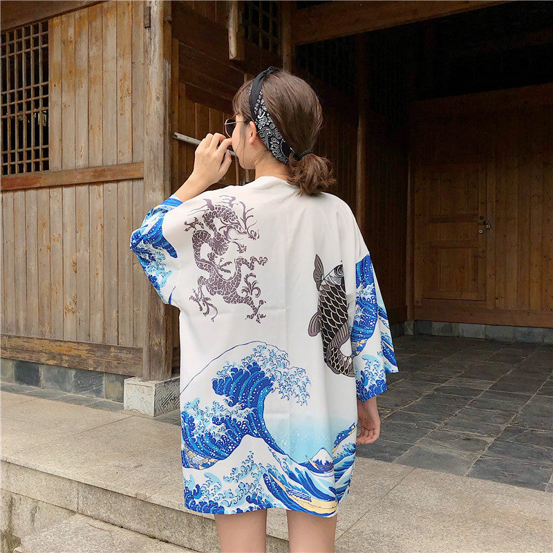 Thin Cotton-Blend Sun Protection Shirt