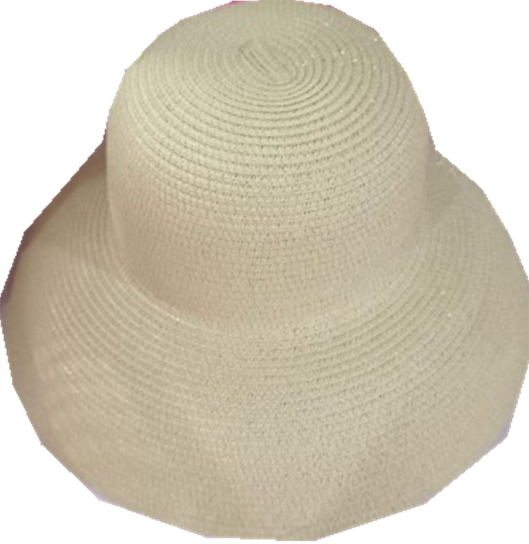 Retro French Large Brim Sunshade Straw Hat