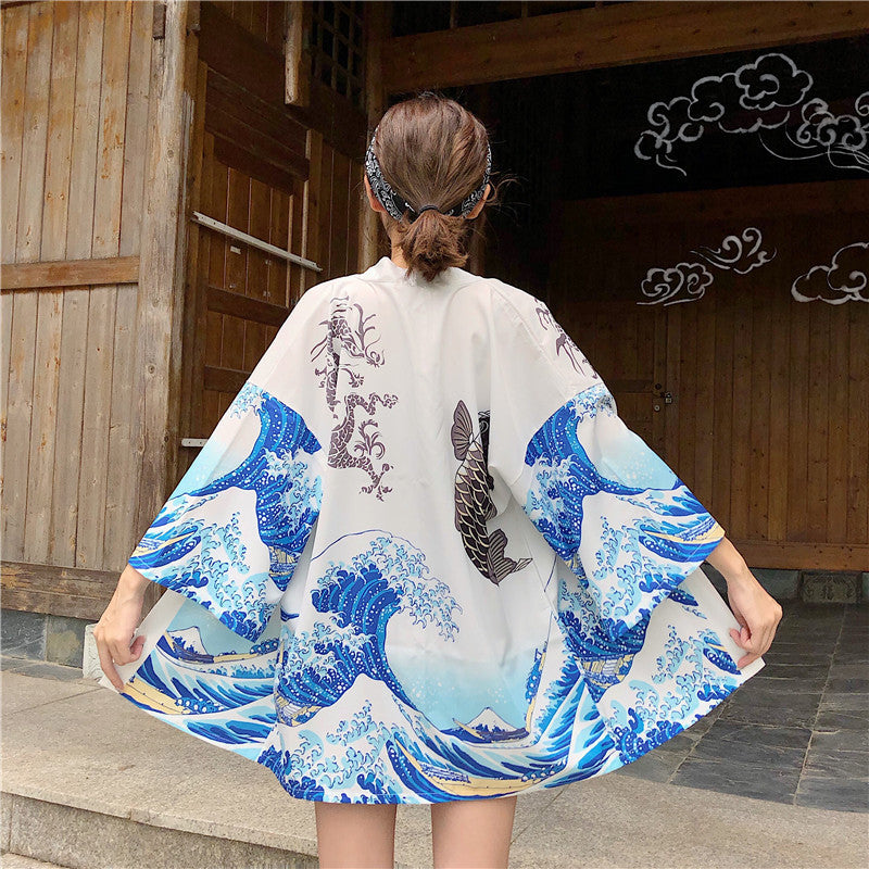 Thin Cotton-Blend Sun Protection Shirt