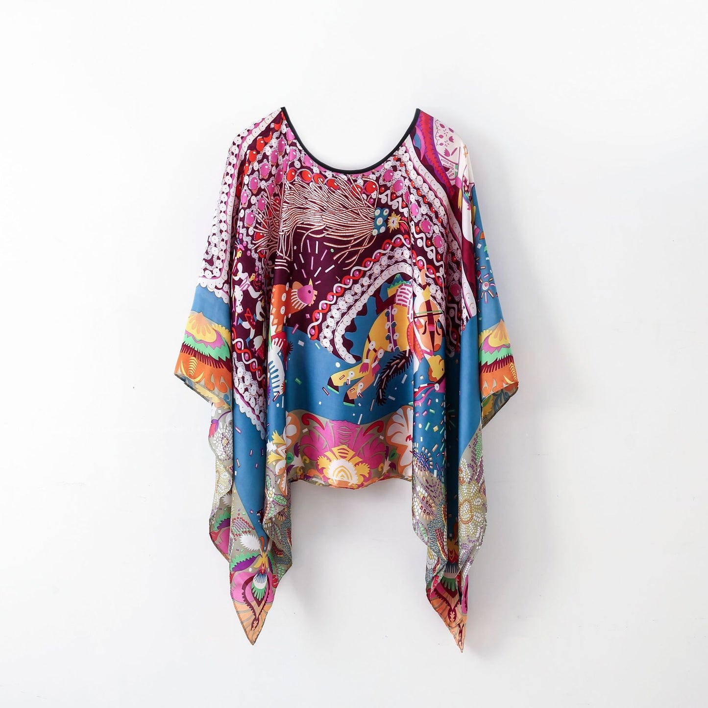 Pullover Shawl Cover Up and Multifunctional Scarf