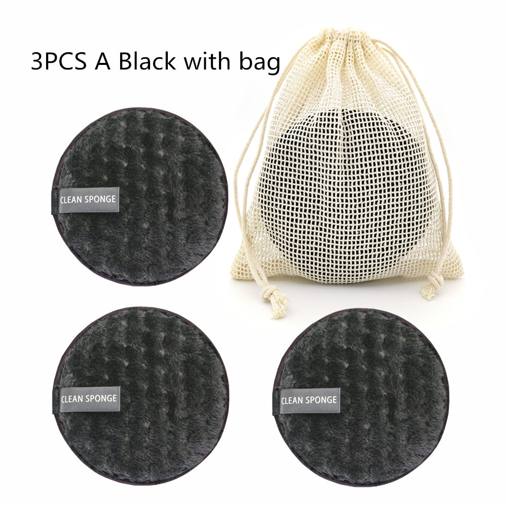 Round Cotton Cleansing Pad and Makeup Remover Puff