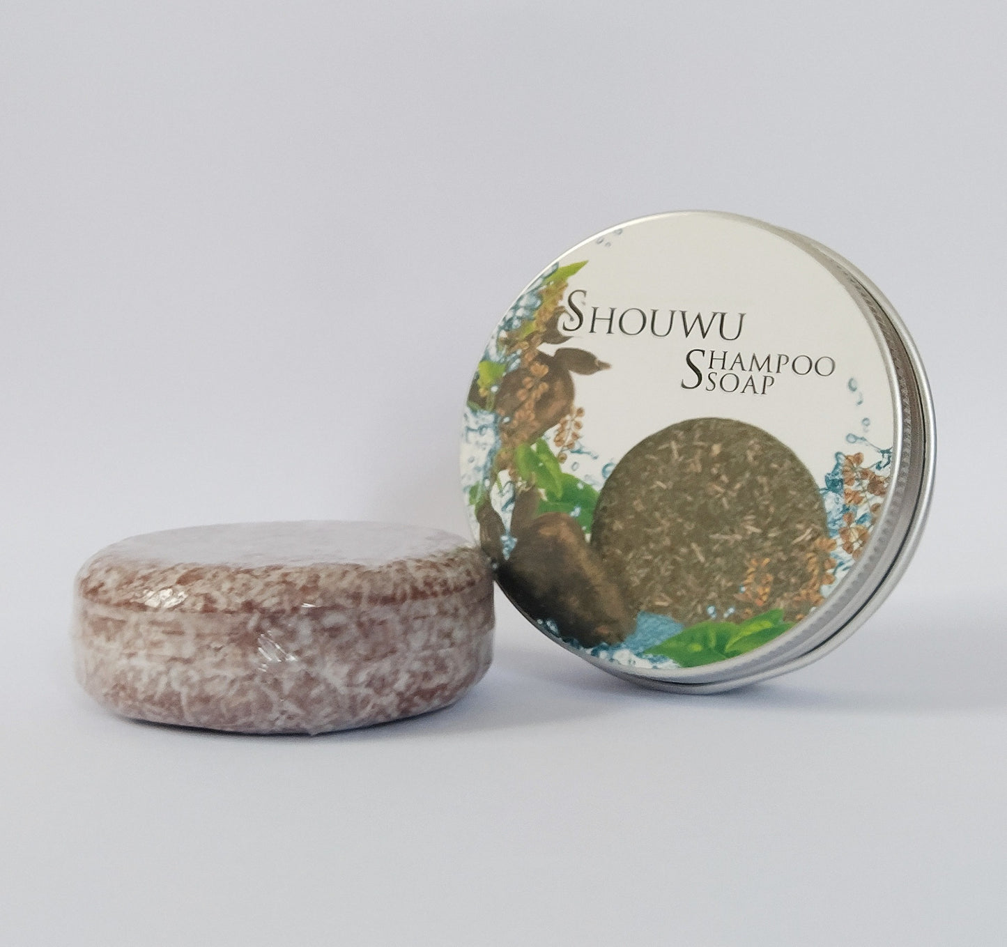 Nourishing Soap and Shampoo Silicone-Free with Polygonum Ginseng and Essential Oils