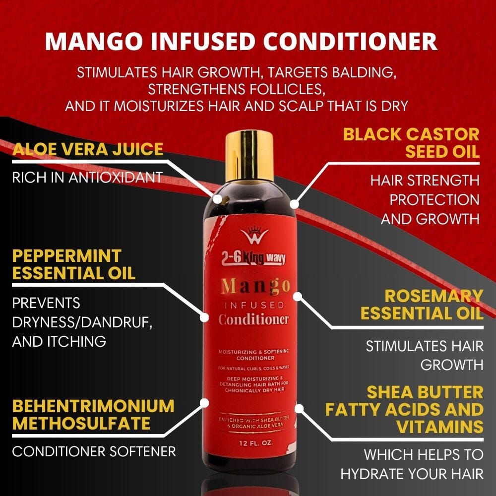 Infused Mango Conditioner (12 FL OZ)  Premium Quality