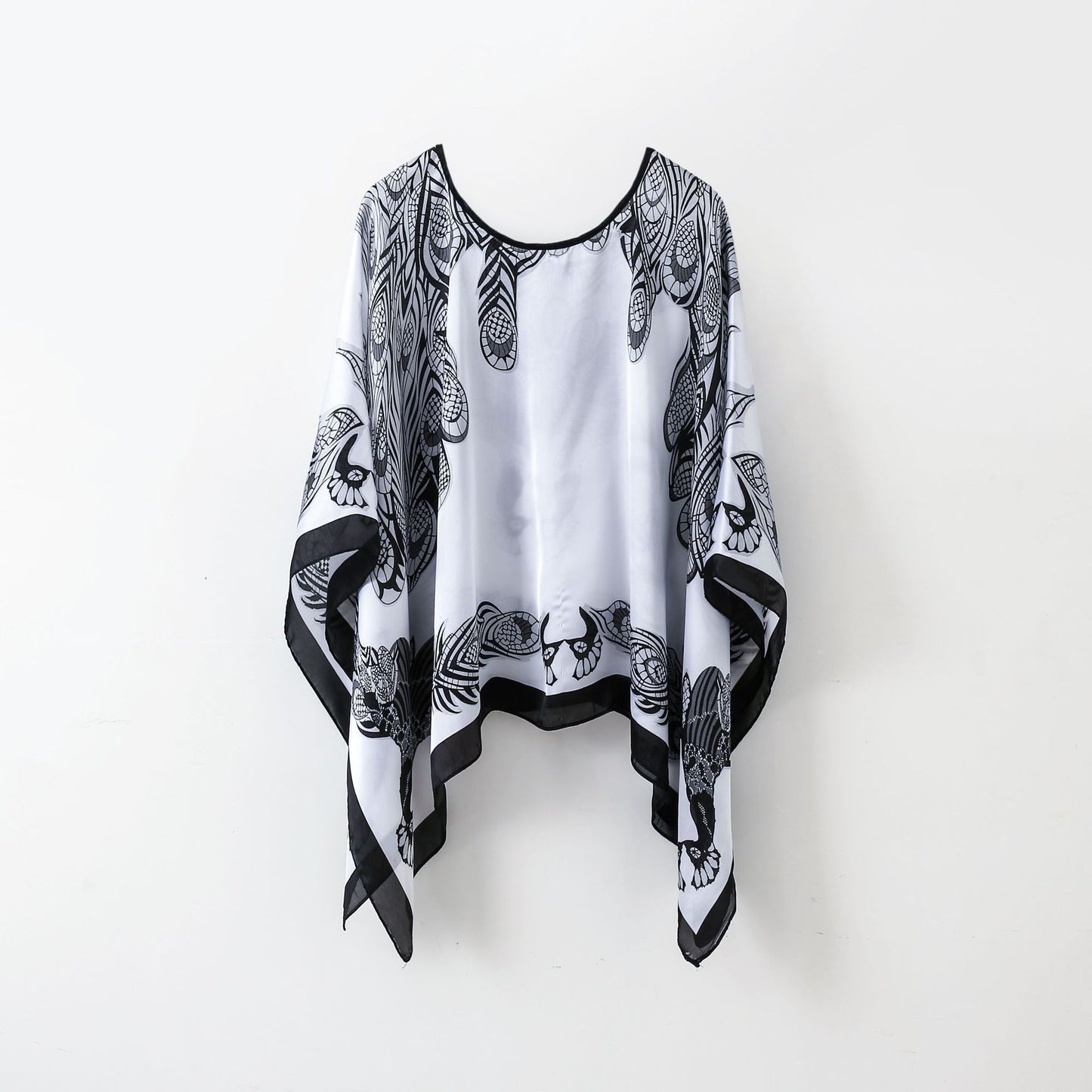 Pullover Shawl Cover Up and Multifunctional Scarf