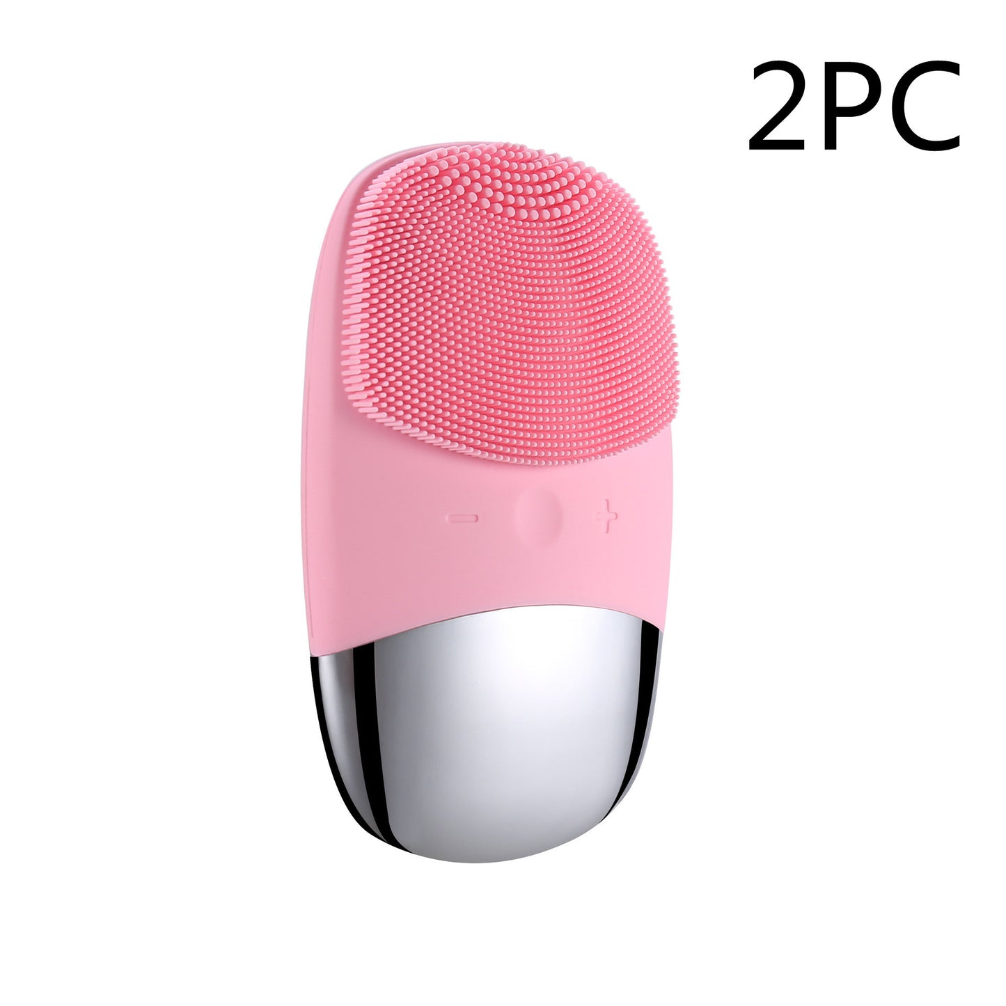 Electric Mini Silicone Facial Cleansing Brush and Skin Massager