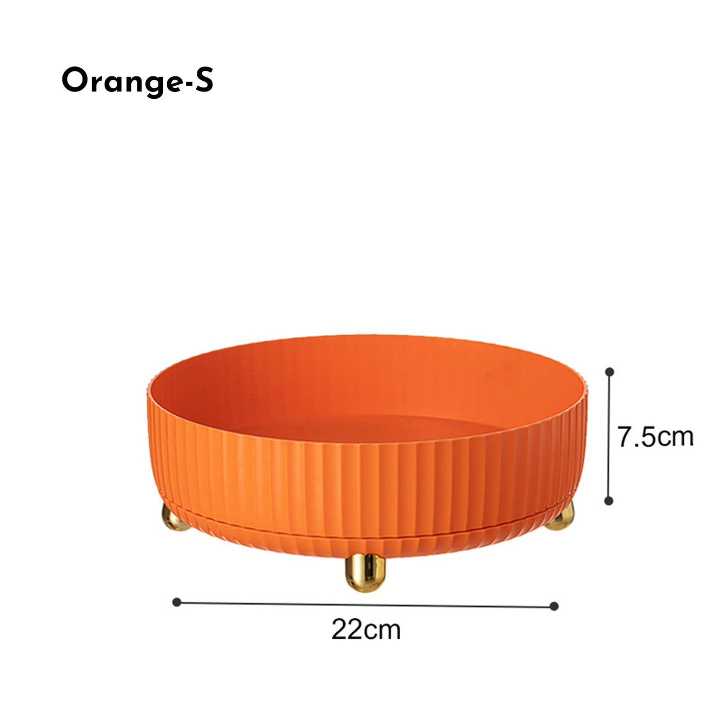 360° Rotating Makeup & Perfume Organizer Tray – Elegant, Versatile, and Easy to Use