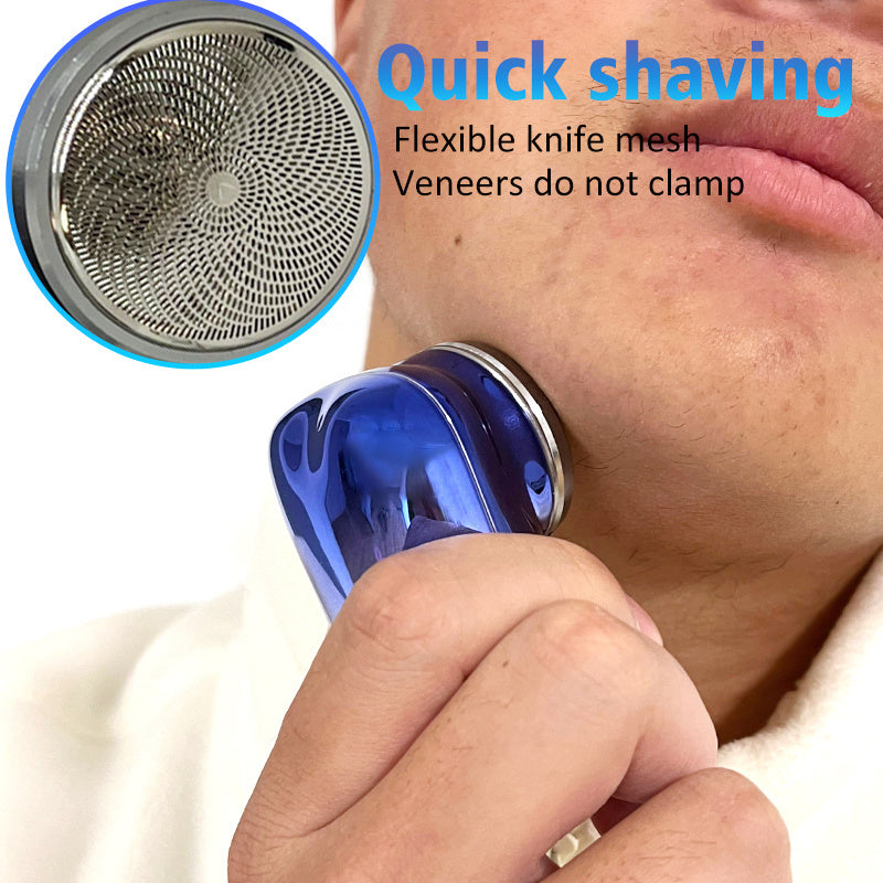 Men's Mini Portable Face Cordless Shavers Rechargeable - Perfect for Travel!
