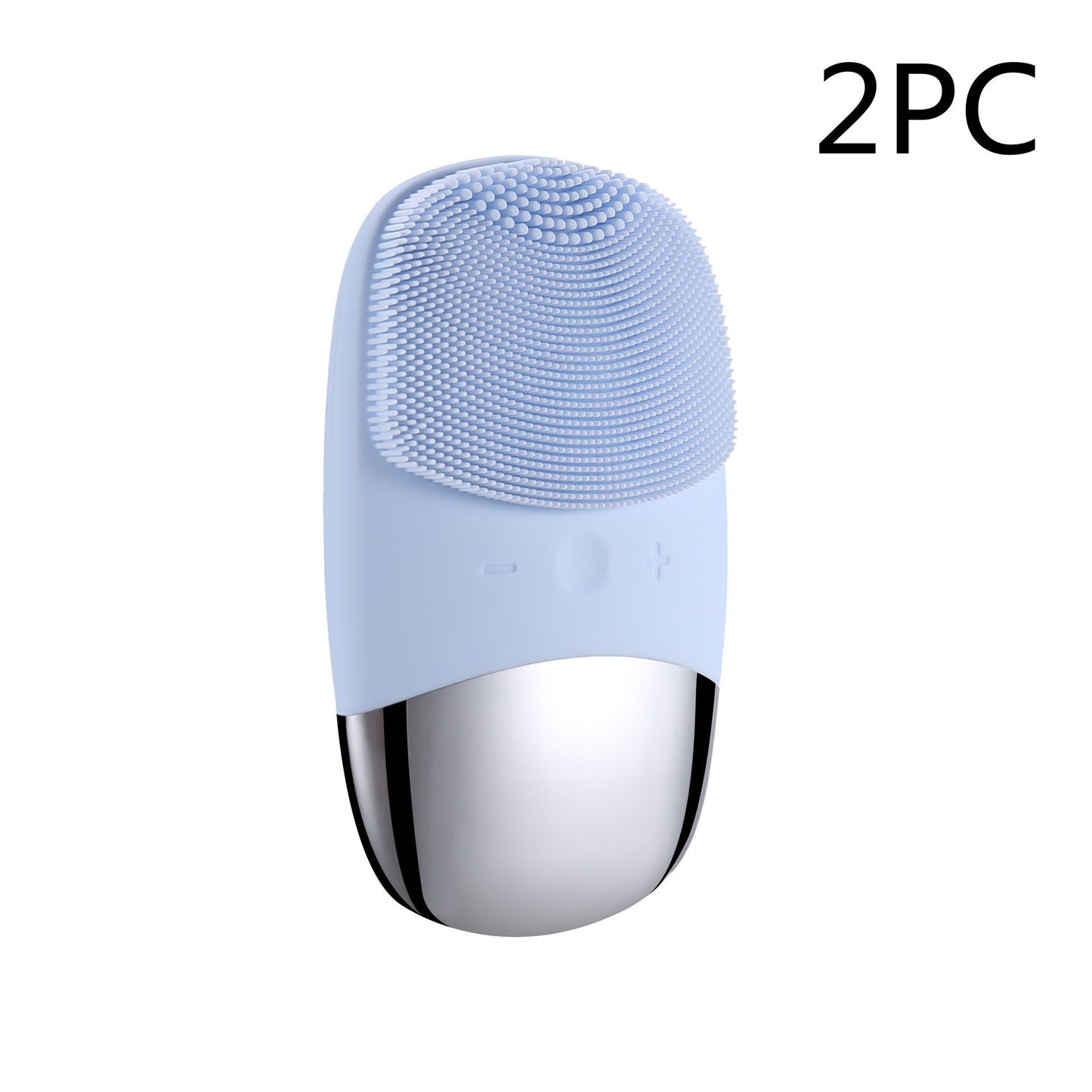 Electric Mini Silicone Facial Cleansing Brush and Skin Massager