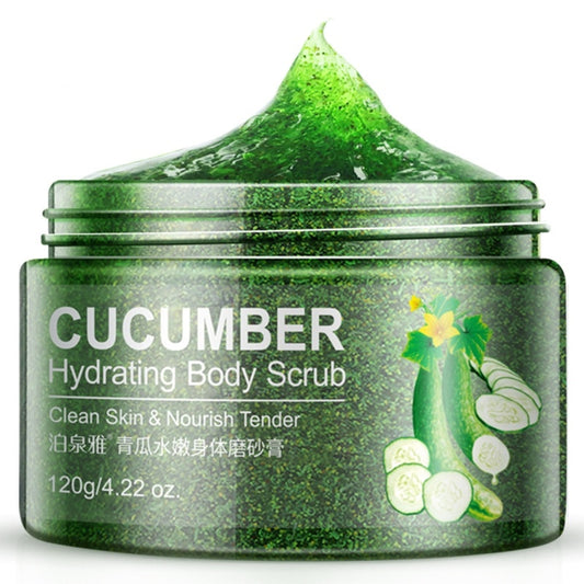 Cucumber Skin Peels and Facial Scrub