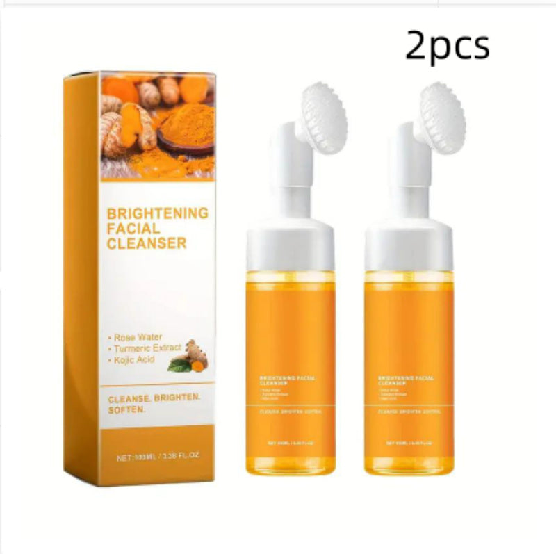 Turmeric Exfoliating Cleansing Pads and Compressed Facial Sponges Skin Care Tools For Face