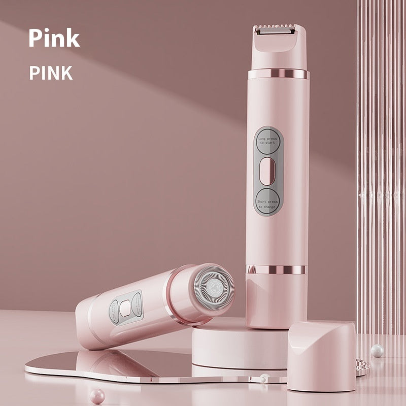 Dual-Head Electric Shaver for Women – Painless, Smooth, and Versatile Hair Removal