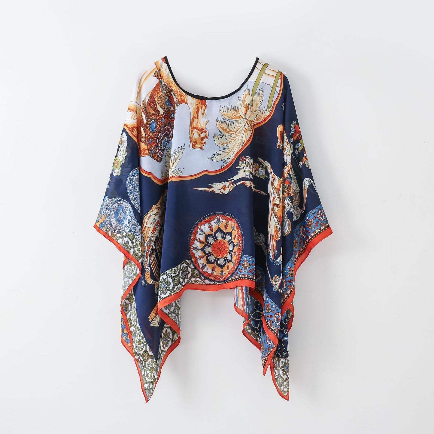 Pullover Shawl Cover Up and Multifunctional Scarf