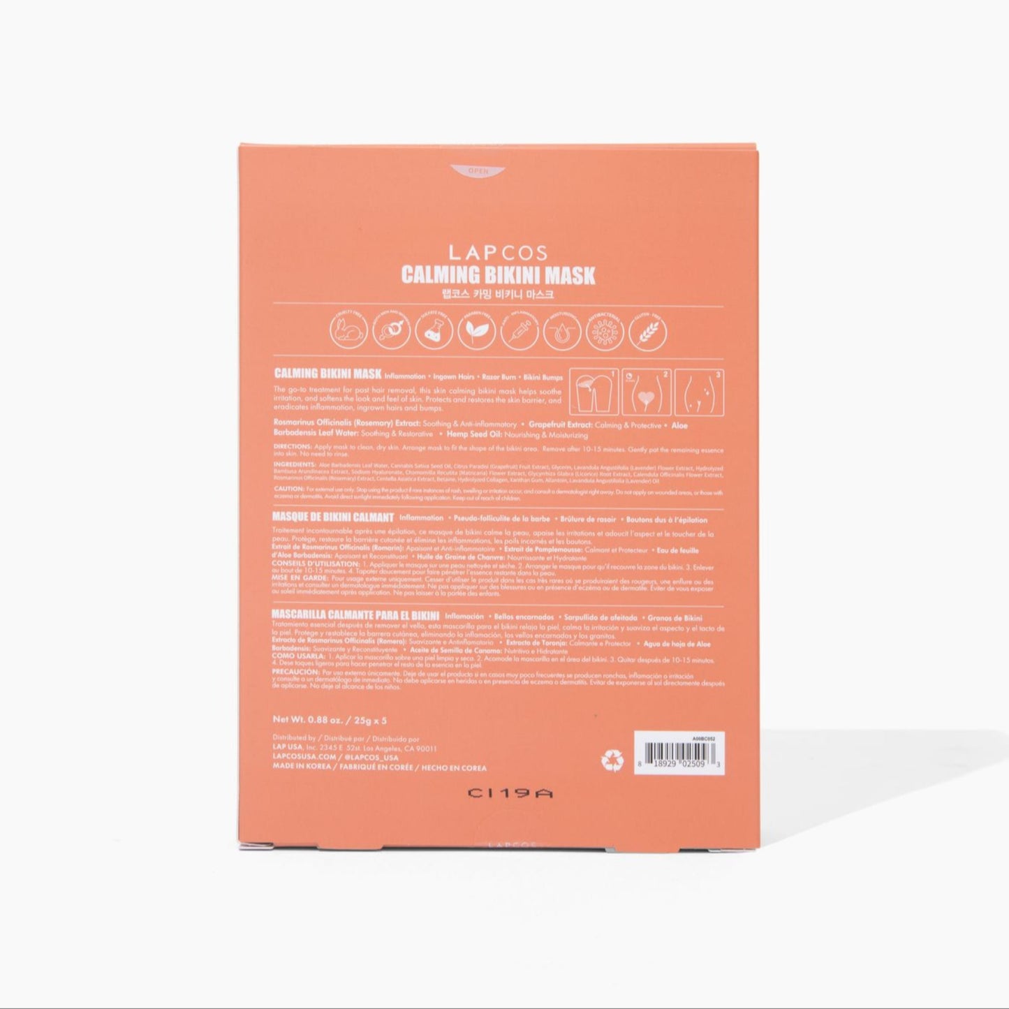 Calming Bikini Mask Skin Care