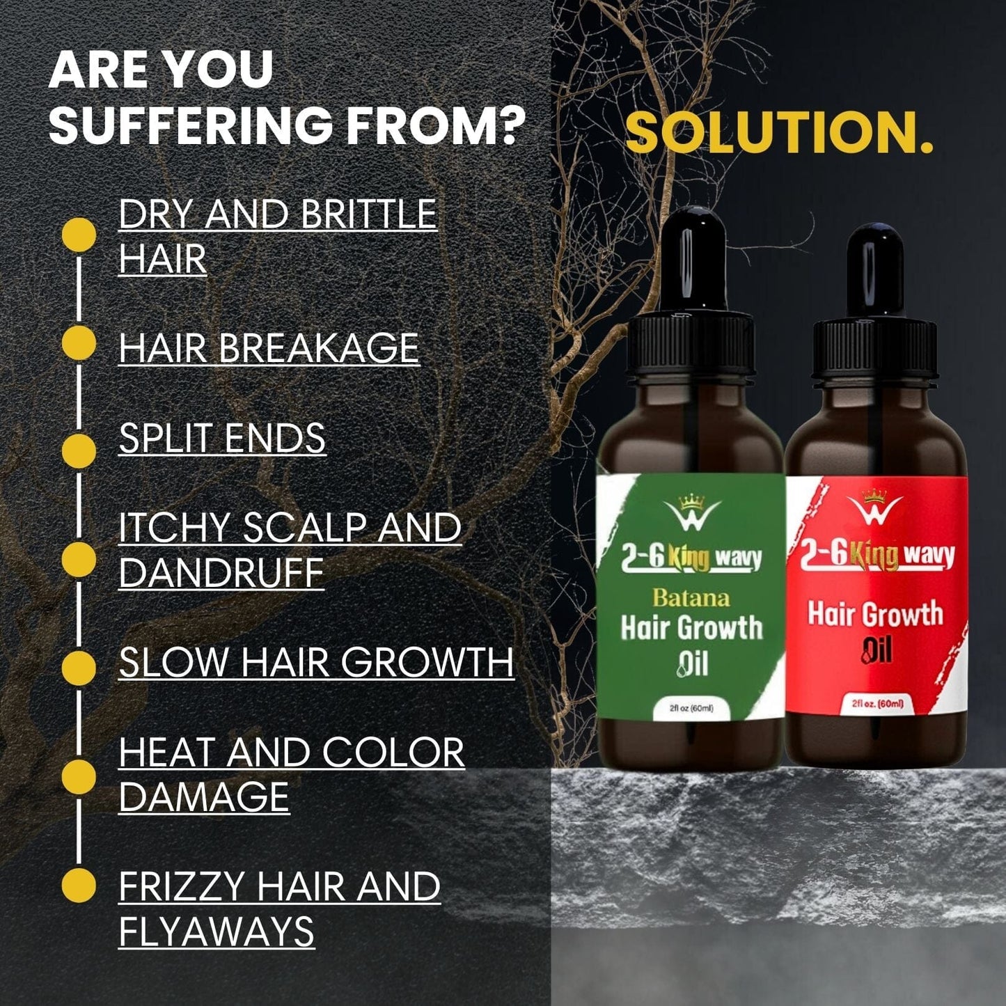 Hair Growth Oil 2oz Premium Quality