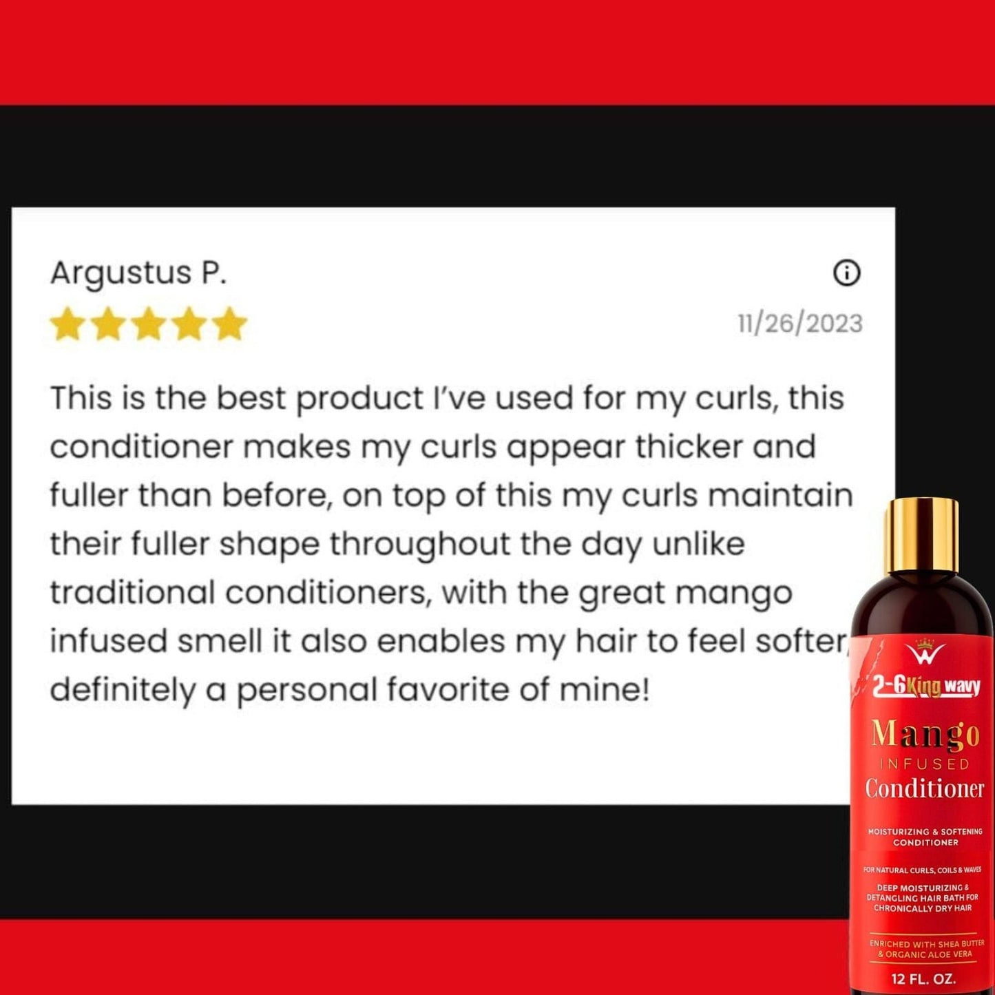 Infused Mango Conditioner (12 FL OZ)  Premium Quality