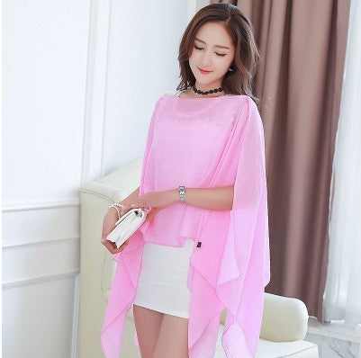 Women's Sunproof Chiffon Cover Up