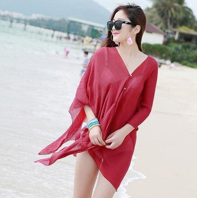 Women's Sunproof Chiffon Cover Up