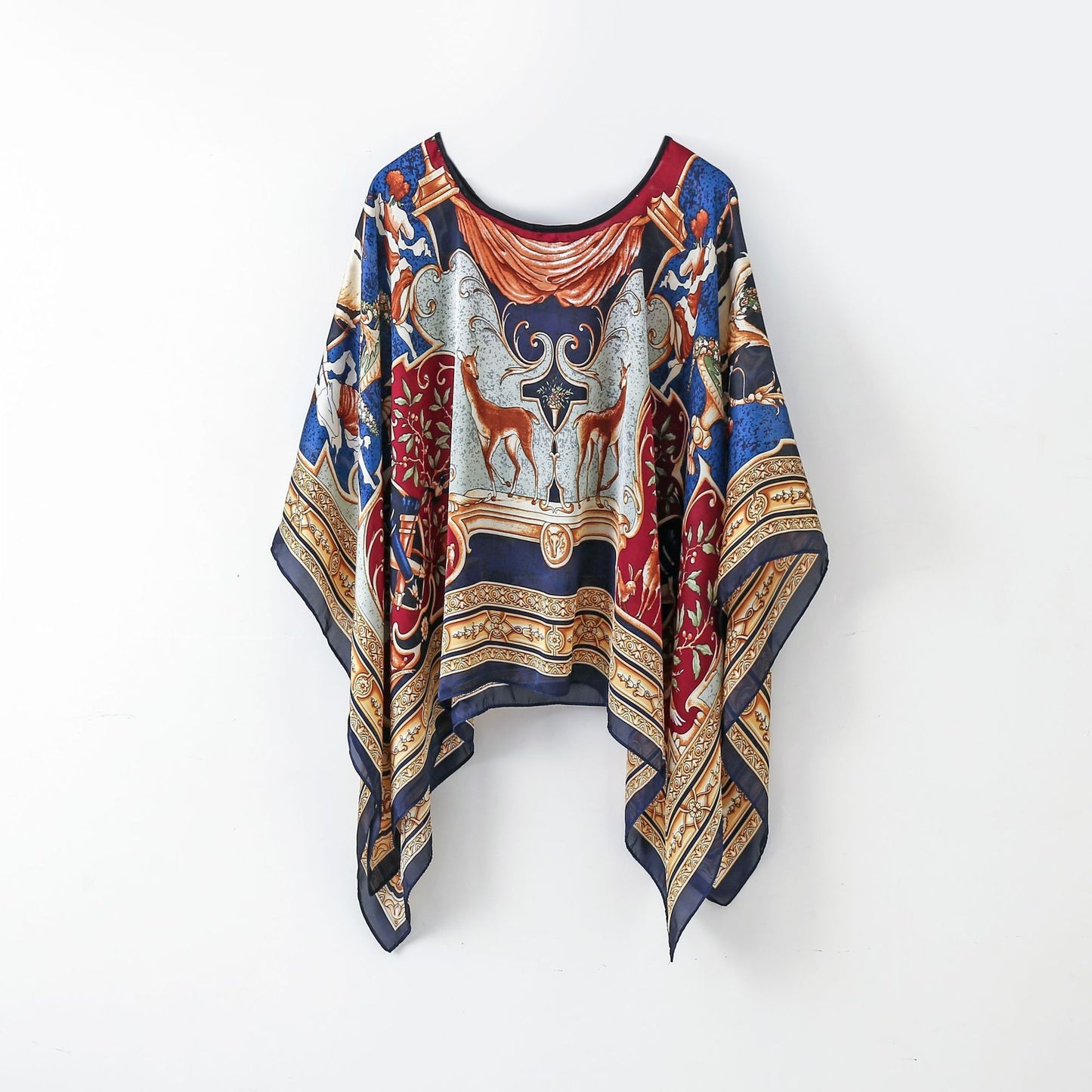Pullover Shawl Cover Up and Multifunctional Scarf