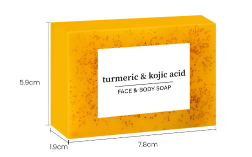 Turmeric Exfoliating Cleansing Pads and Compressed Facial Sponges Skin Care Tools For Face
