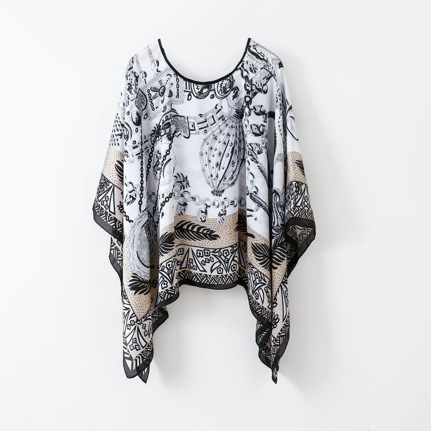 Pullover Shawl Cover Up and Multifunctional Scarf